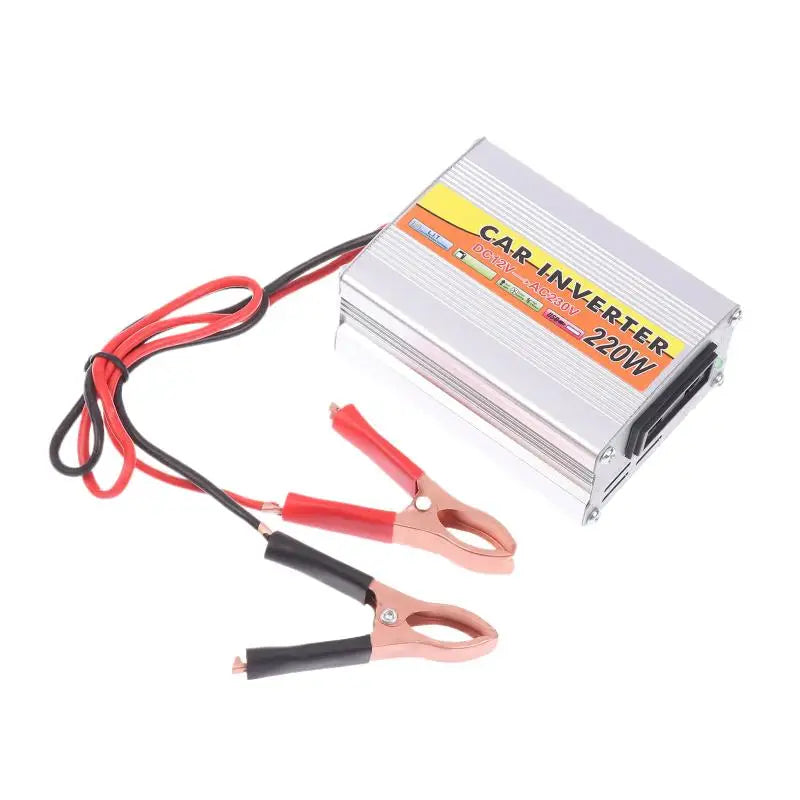 220W Car Power Inverter DC 12V to AC 220V with USB Ports