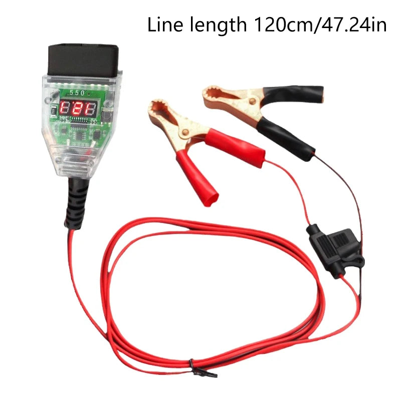 OBD ECU Memory Backup Tool & Car Battery Tester | Digital