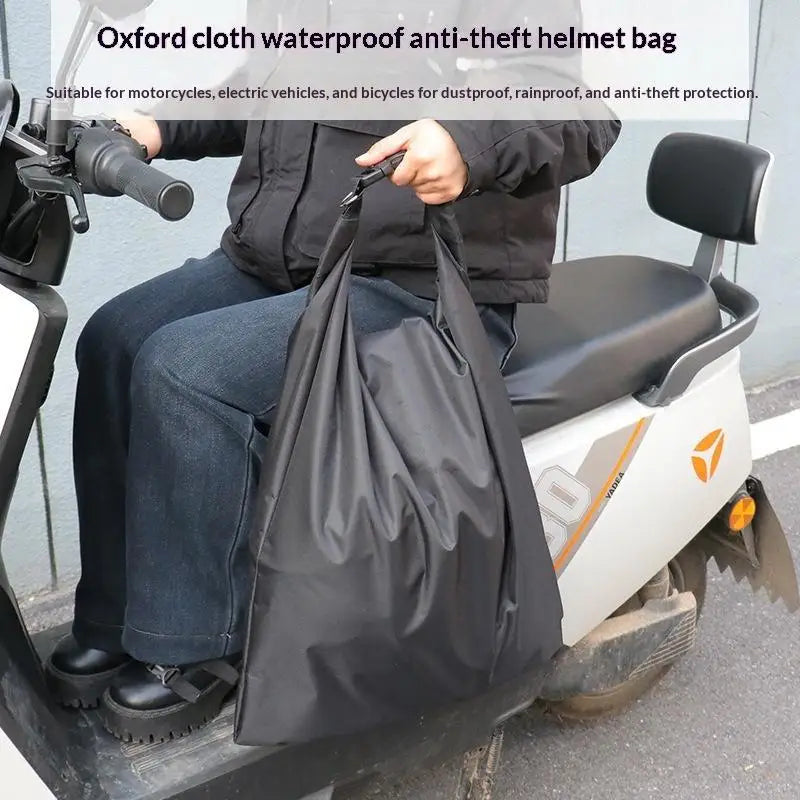 Waterproof Motorcycle Helmet Bag with Combination Lock