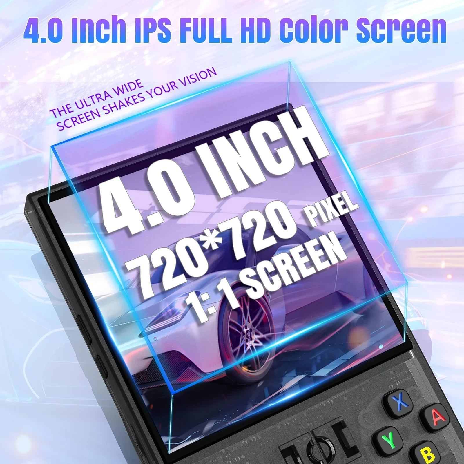 Open Source R36MAX Retro Handheld Video Game Console RK3326 Chip 64 Zpaxo