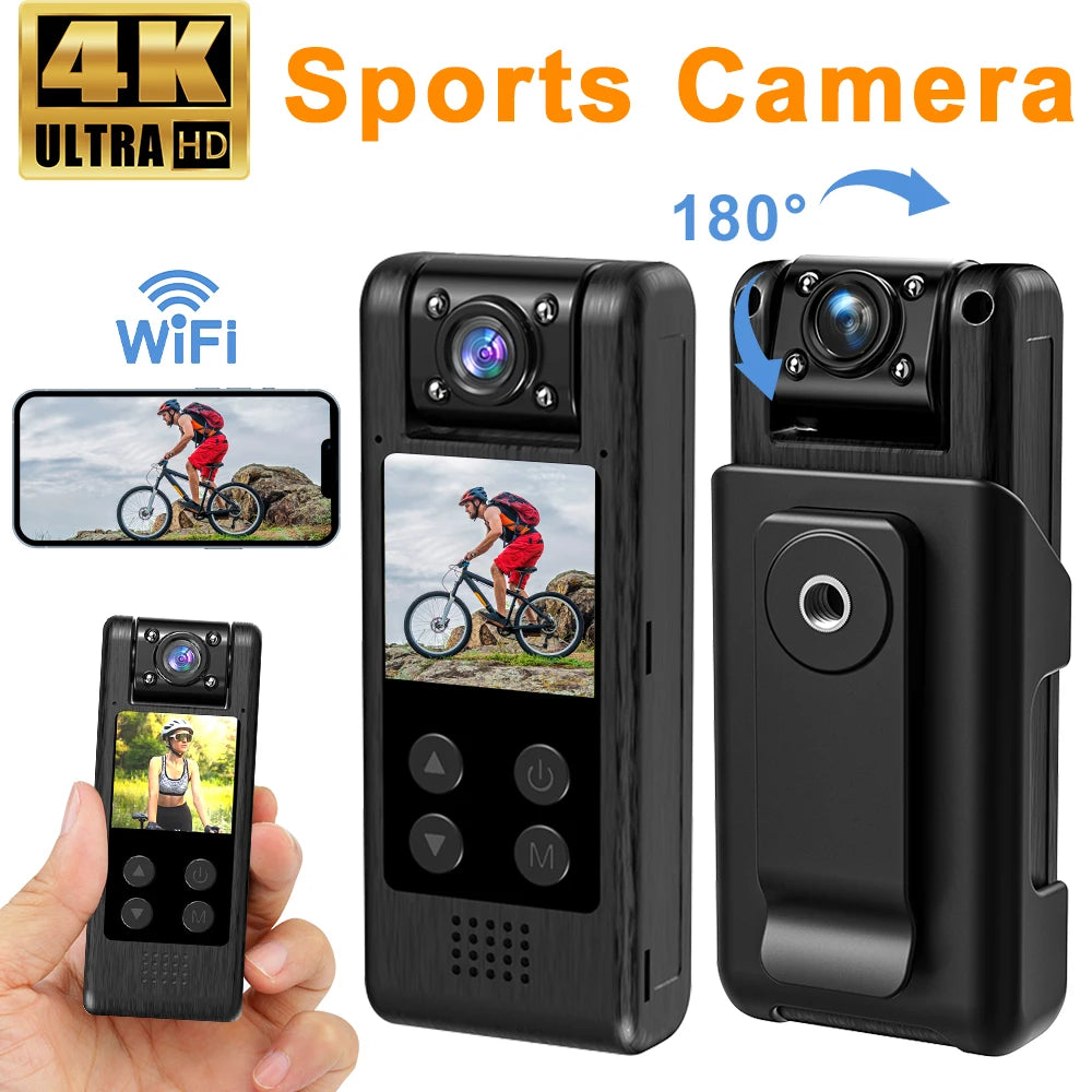 Ultra HD 4K Mini Camera Wifi Portable Small Digital Video Recorder
