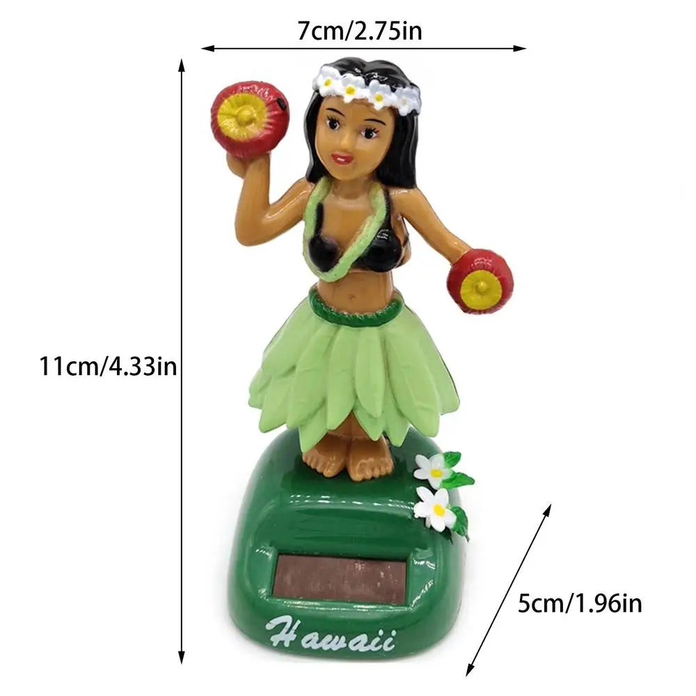 Hawaii Girl Dashboard Doll Hawaii Shaking Head Girl Dancer Solar Dancing Figure Ornament For Home Desktop Decoration Zpaxo 03 China Mainland