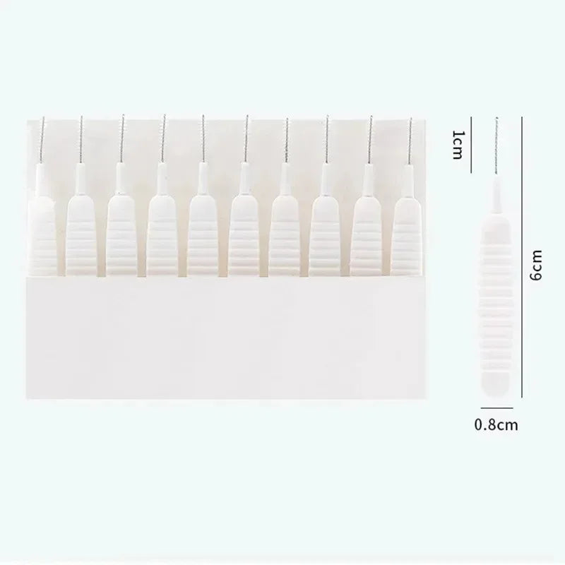 Shower Head Cleaning Brush – Pore & Gap Cleaner, 10–100 Pack