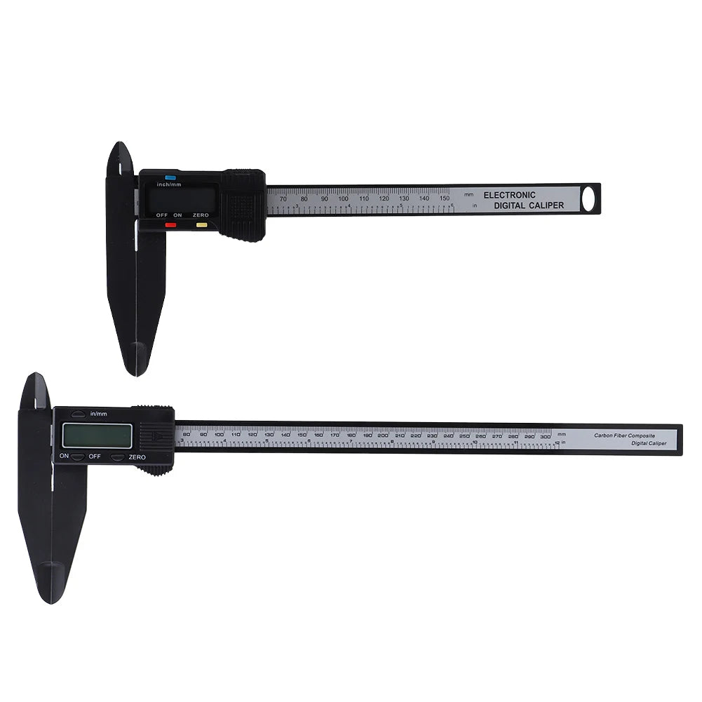 Digital Electronic Caliper Carbon Ruler Long Jaw Measuring Tool