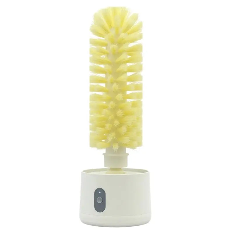 Rechargeable Electric Cup Scrubber 360° Rotating Glass Cleaner Brush Efficient Kitchen Sink Cleaning Tool for Mugs Baby Bottles Zpaxo As Shown