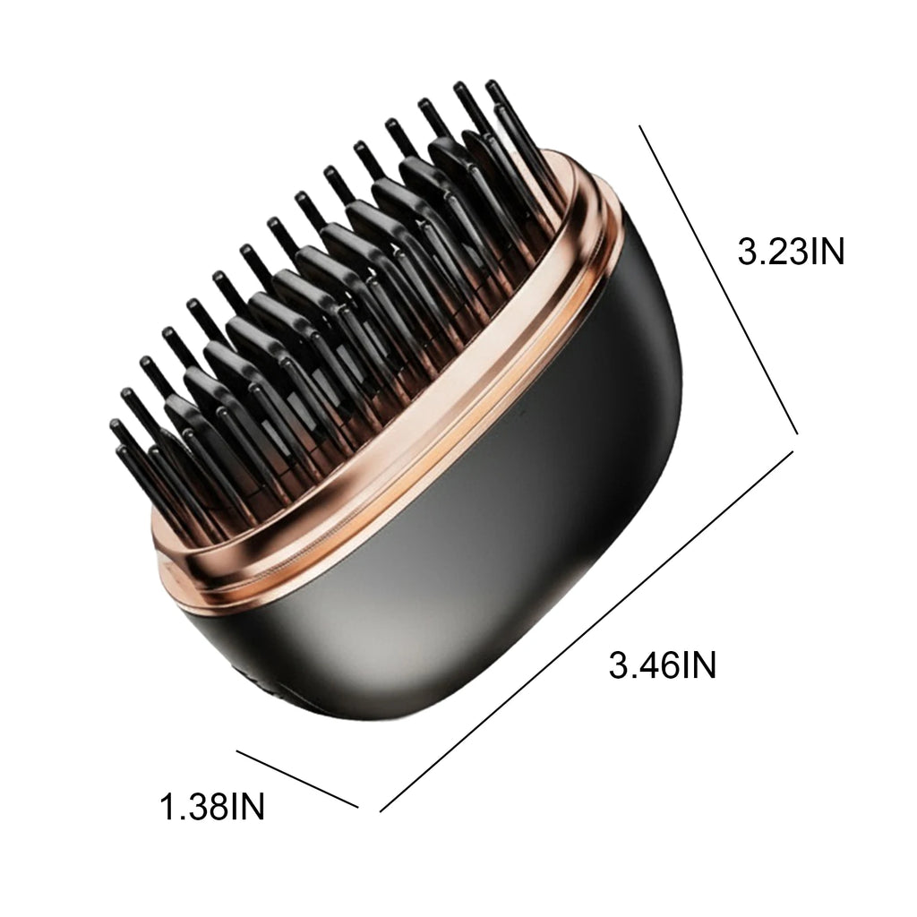 Mini Straightener Portable Hair Straightener Brush Rechargeable Fast Heating Hot Comb Hair Straightening Comb for Travel & Home Zpaxo