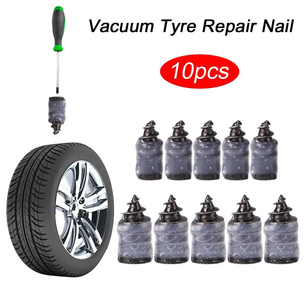 Universal Bicycle Vacuum Tire Repair Nails Tubeless Rubber