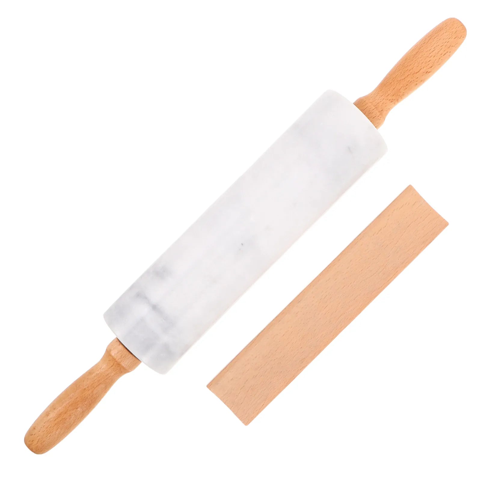 3Pcs Marble Dough Rolling Pin Nonstick Kitchen Roller Baking Supplies for Pastry Pasta Dumpling Wrapper Zpaxo