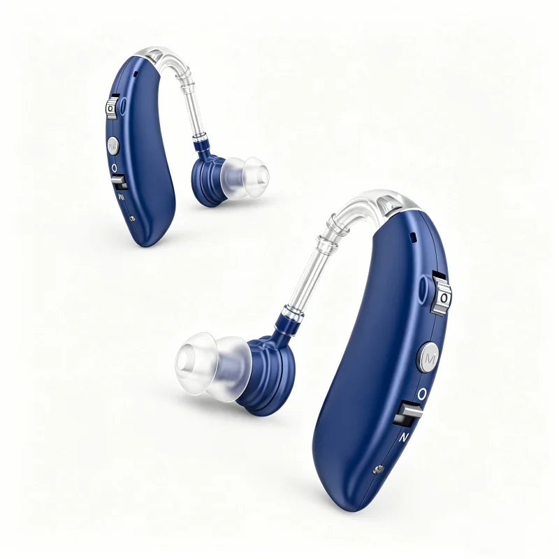 Hearing Earbuds Noise Reduction Rechargeable Digital Sound Enhance