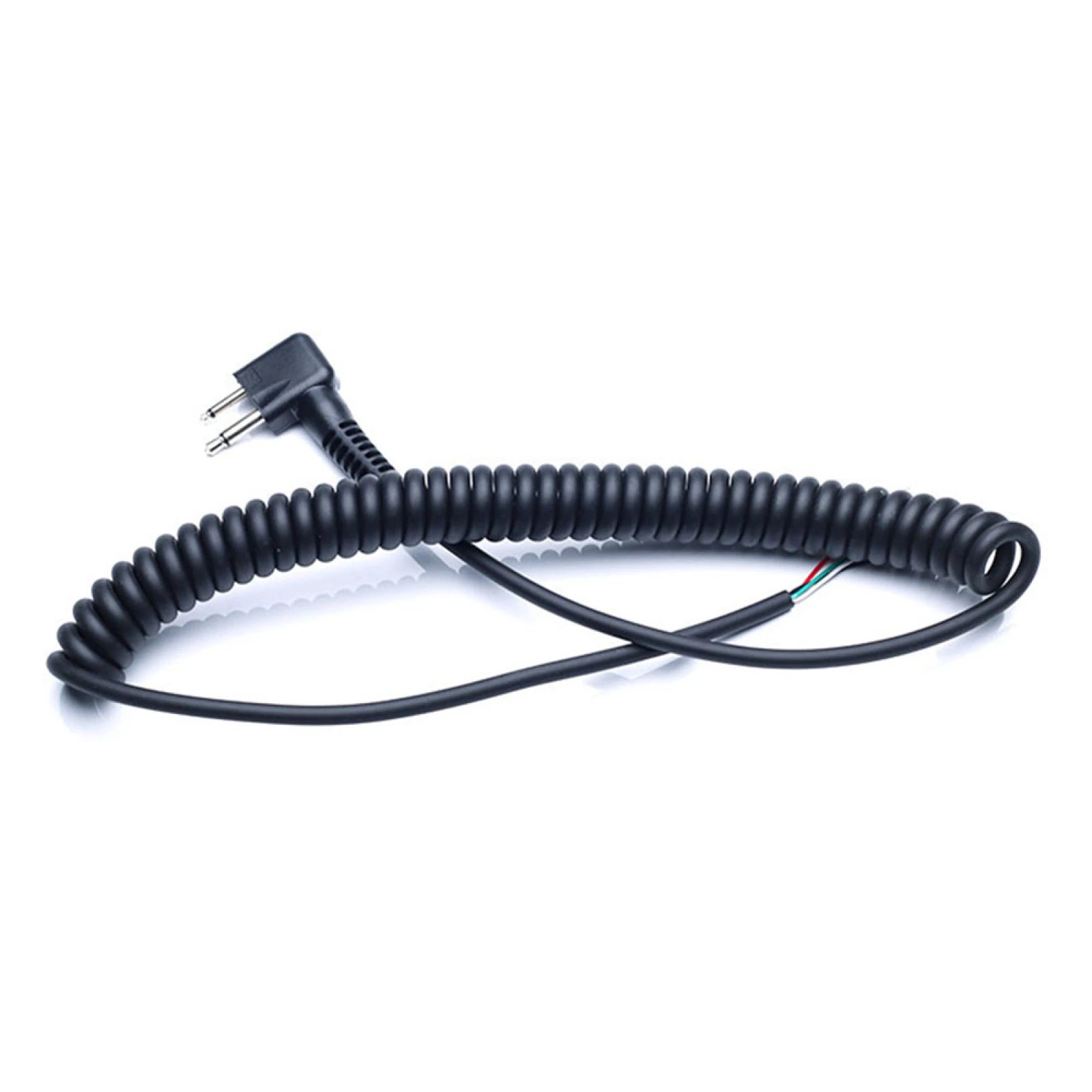 2 Pin M Port DIY 4 Wire Speaker Mic Extension Cable Motorola GP68