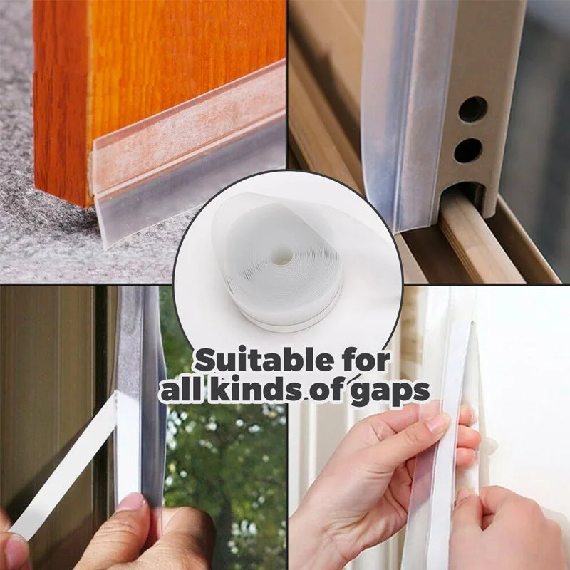 Self-Adhesive Door & Window Seal Strip – Windproof & Dustproof