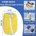 1 Wash Shoes Bag Padded Net Laundry Protector Fluffy Fibers Polyester