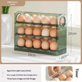 M30 Grid Egg Tray Three Layer Storage Box Organizer Rack Container
