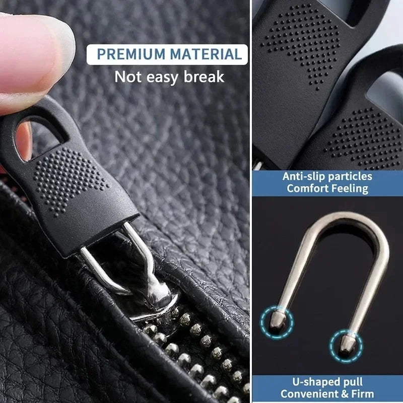 Replacement Zipper Pull Repair Kit – 4/8/16pcs for Bags