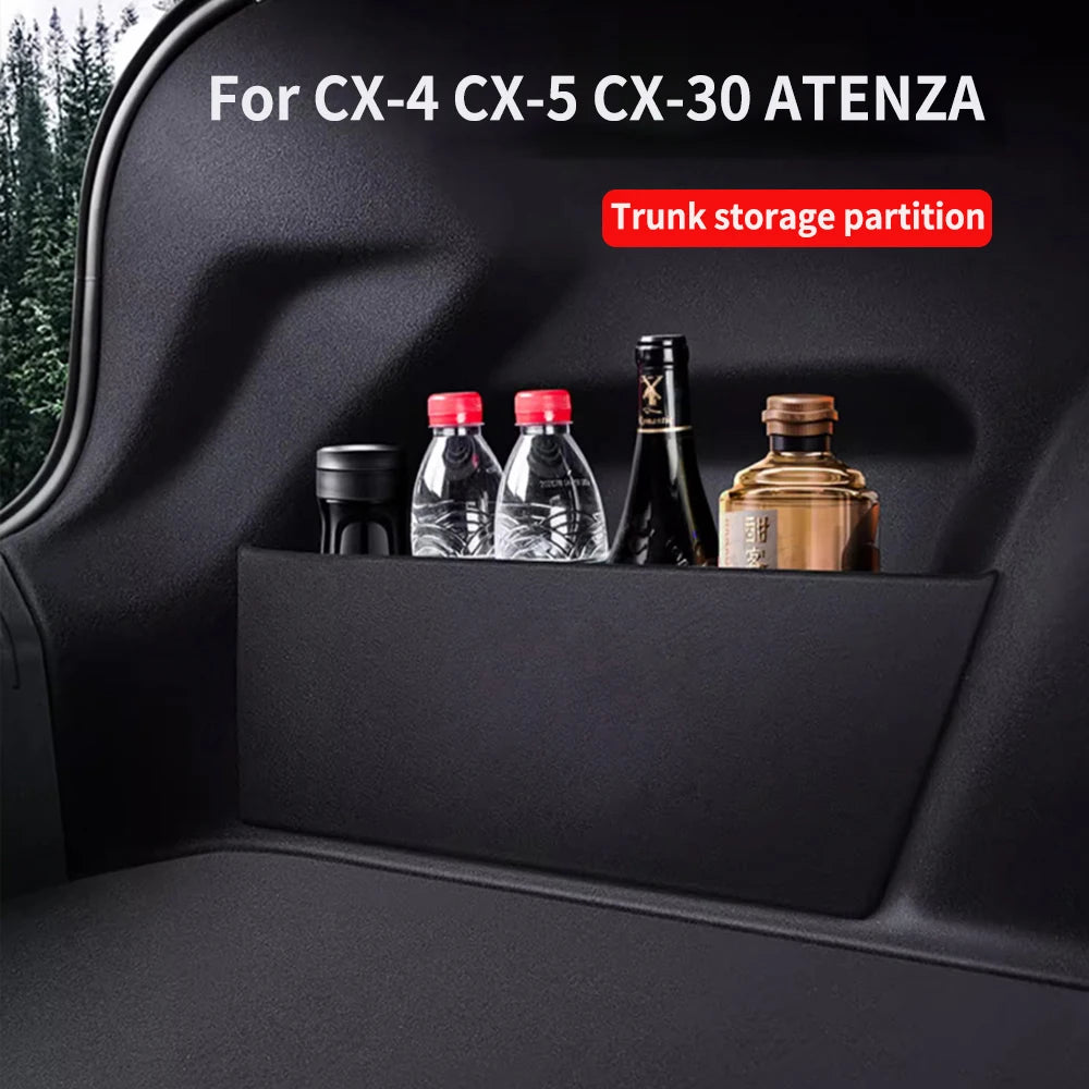 Suitable For Mazda CX-4 CX-5 CX-30 ATENZA 13-23 Leling Trunk Partition Interior Decoration Car Supplies Storage and Storage Box Zpaxo