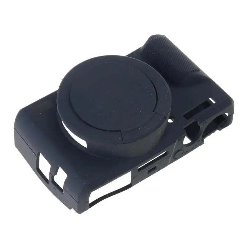 652F Silicone Protective Cases Body Cover Soft Camera Bag for G7X Mark 3 G7X III G7X3 Zpaxo Black CN