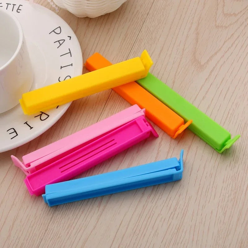 10/20Pcs Portable New Kitchen Storage Food Snack Seal Sealing Bag Clips Sealer Clamp Plastic Tool Kitchen Accessories Wholesale Zpaxo