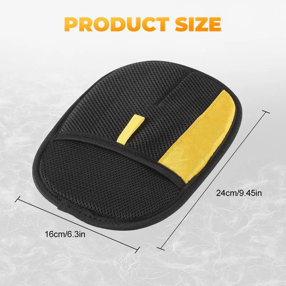Pet Hair Removal Glove – Electrostatic Grooming for Dogs & Cats