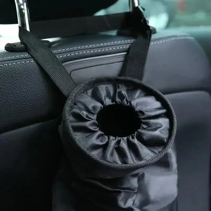 Car Seat Back Trash Bin – Hanging Oxford Cloth Garbage Bag Car Seat Organizer Zpaxo