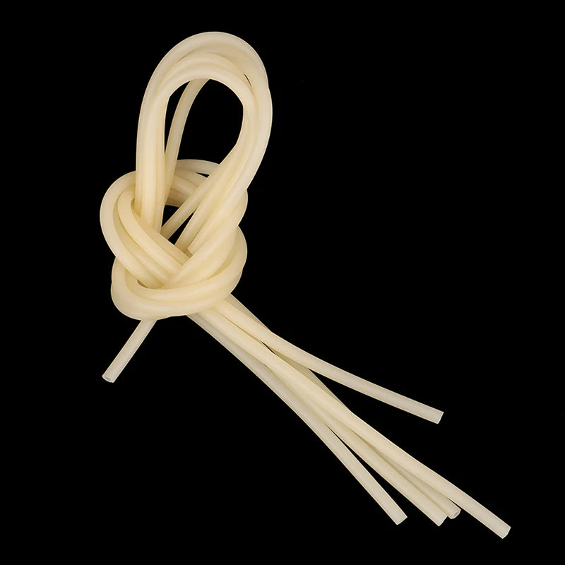 5pcs/lot Bicycle Tire Valve Core Hose Bike Small Rubber Band British Valve Core Hose Elastic Beige Tube Bicycle Accessories Zpaxo