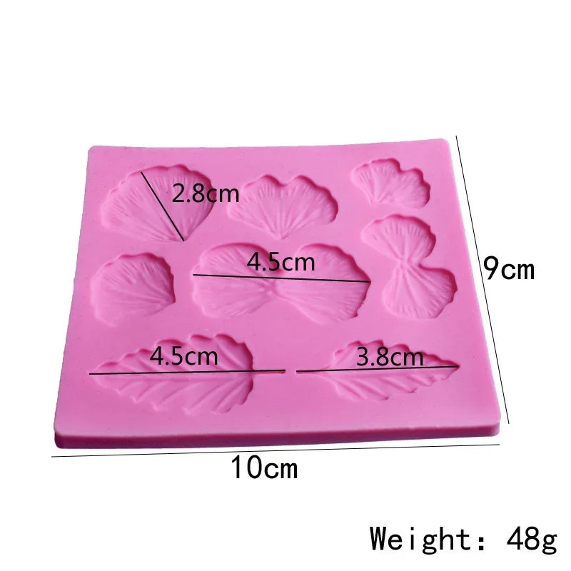 3D Rose Chocolate Mold Fondant Cake Decorating Tools Silicone Soap s Zpaxo F--random color