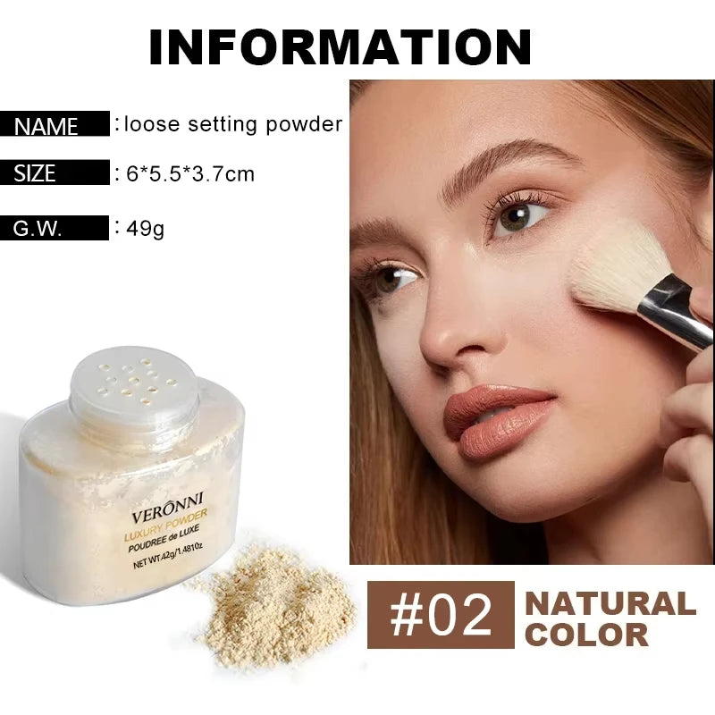 Banana Shaped Loose Powder Cosmetic Can Reduce Pores&fine Lines Zpaxo