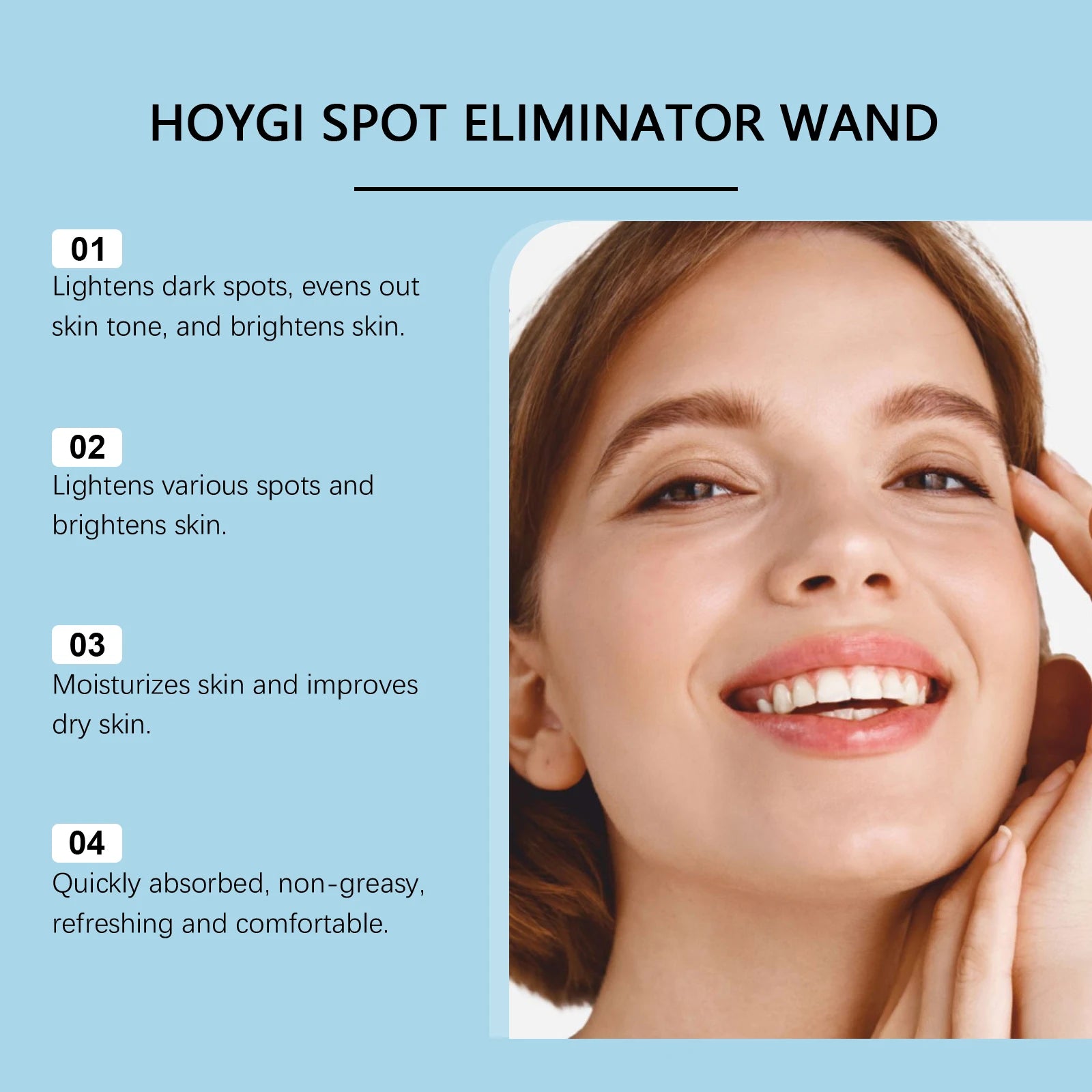 Dark Spot Corrector Serum Lighten Dark Spot Brighten Skin Tone Improve Dullness Skin Whiten Portable Salicylic Acid Essence Ball Zpaxo