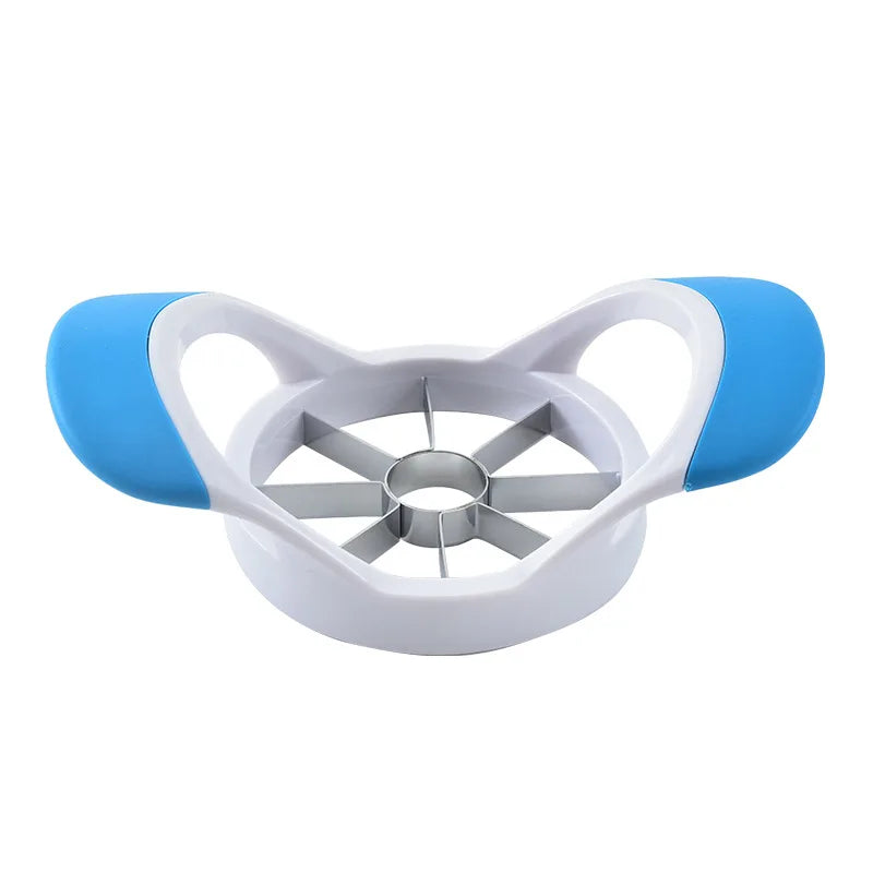 Apple Slicer Stainless Steel Corerpeelerfruit Cuttersuper Sharp Zpaxo white blue-1pc
