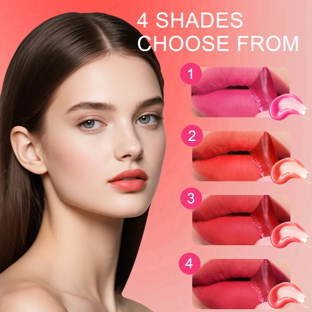 Tearable Lip Gloss Waterproof Long-lasting Non Stick Smudging