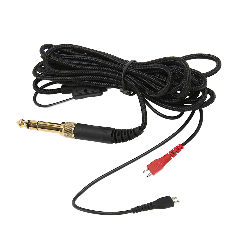 9.8ft Replacement Headphone Cable Woven Wire Compatible for Sennheiser HD25 560 540 480 430 HD Headphones Zpaxo Default Title