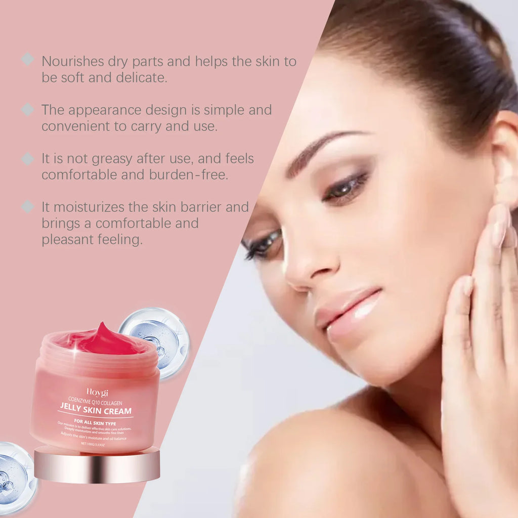 Hoygi Collagen Jelly Cream – Hydrating Firming Anti-Aging Gel Facial Gel Cream Zpaxo