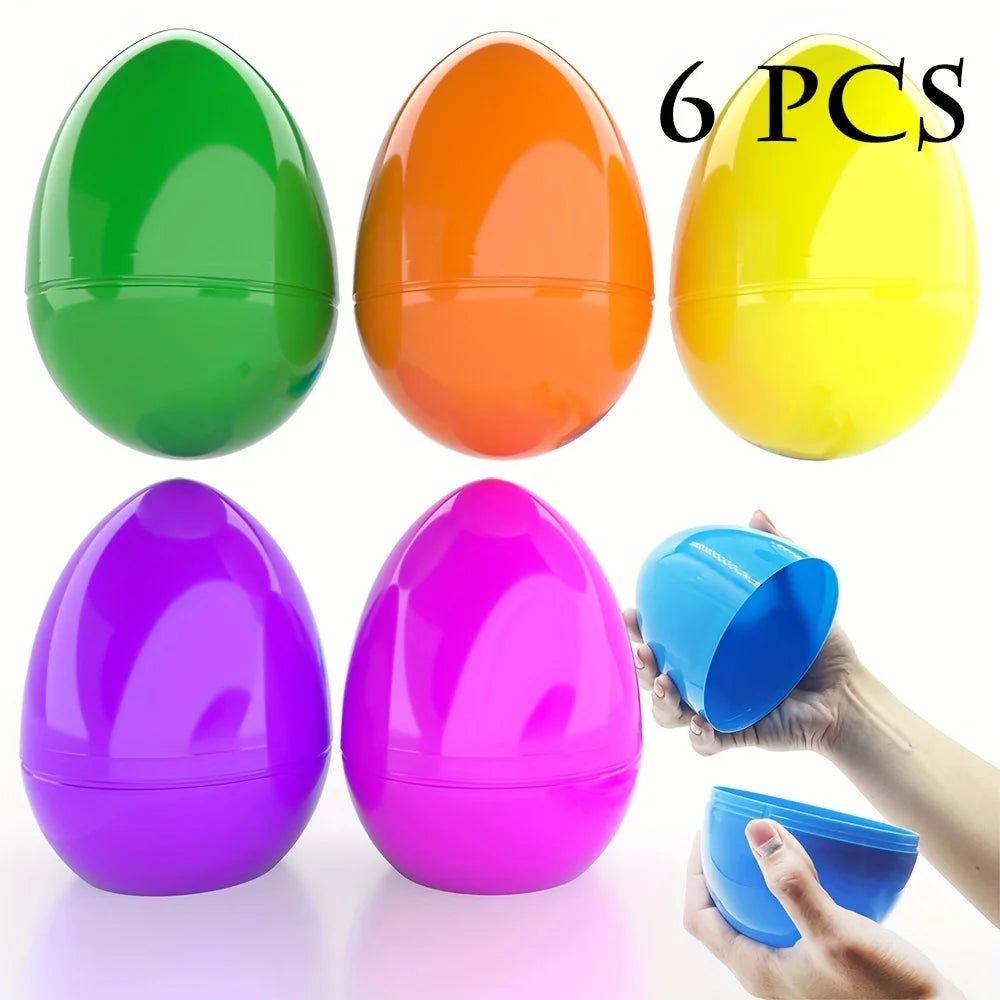 Jumbo Easter Eggs Giant Fillable Colorful Candy Box Party Decoration