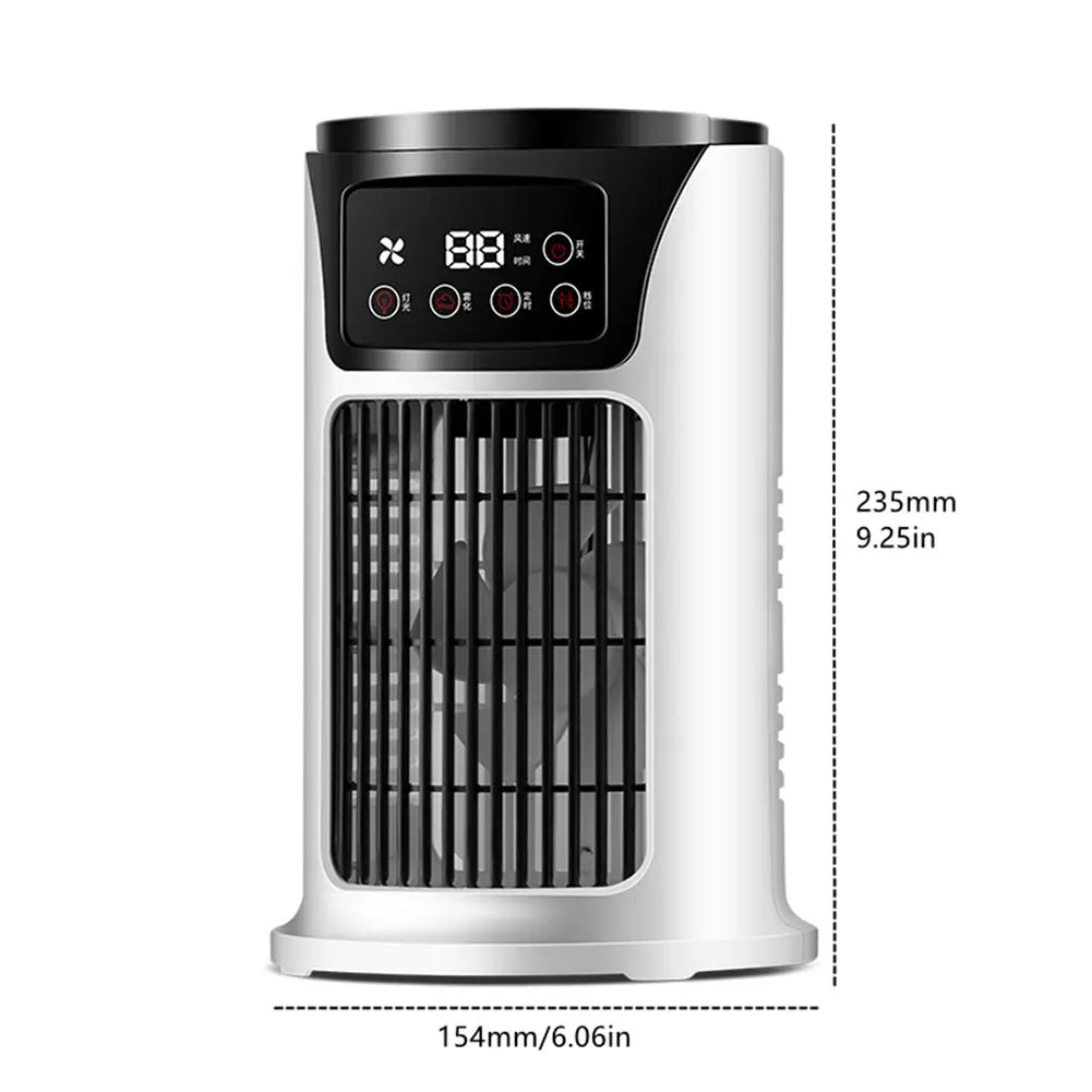 Multifunctional Portable Air Cooler Cold Air-cooled Fan Small Zpaxo