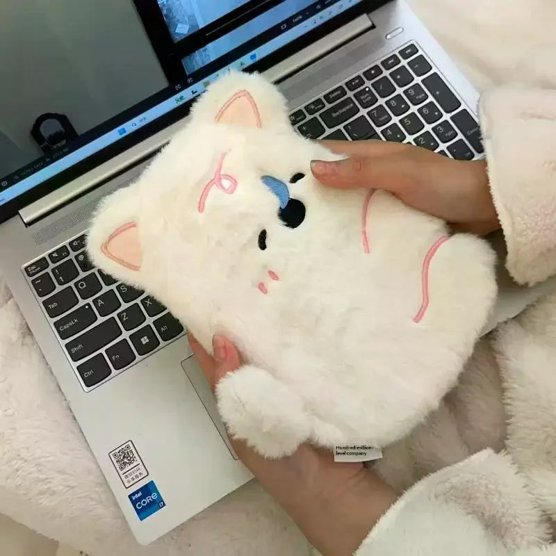 2025 Belly Warmer Thick Plush Hand Cute Cartoon Water Bottle Warm Bag Zpaxo
