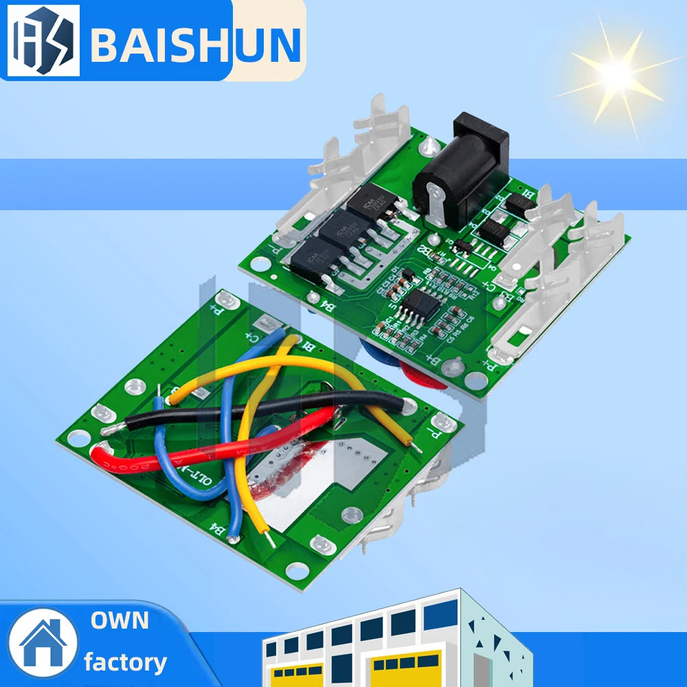 5S 21V 18V 18 5V 20A 3MOS Battery Charging Protection Board Li-ion Zpaxo
