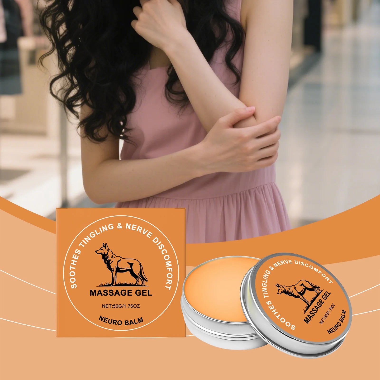 Joint Care Balm - Daily Relief for Joint Discomfort, Cooling Sensation, Boosts Vitality, External Use Moisturizing Balm Zpaxo