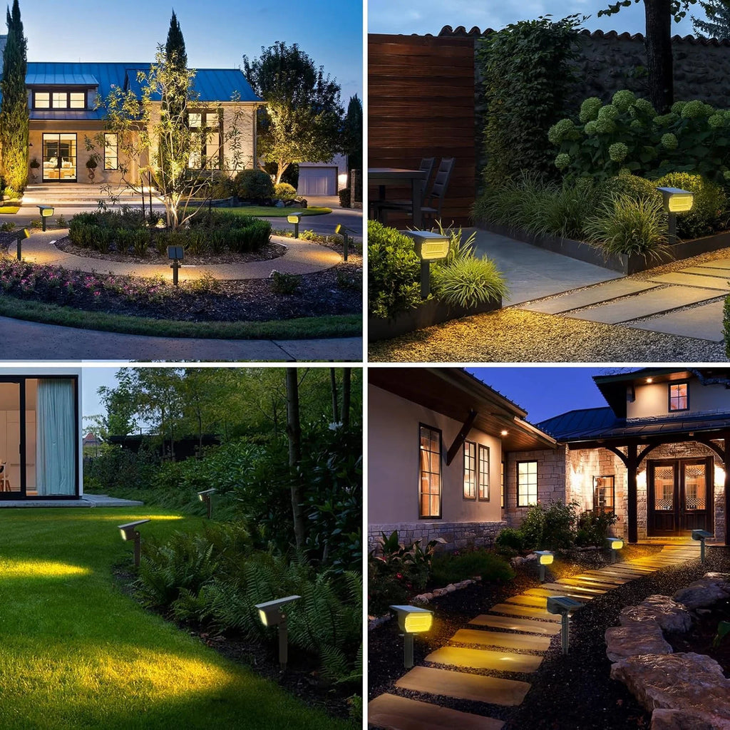 1-4PCS 56LED Solar Outdoor Lights Motion Sensor IP65 Waterproof 3 Modes Security Spotlight Wall Landscape Lighting Yard Driveway Zpaxo