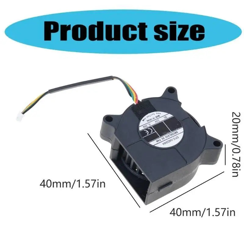 652F Precisions Engineered 4020 Printer Cooling Fan Series Efficient Heat Reduction Zpaxo
