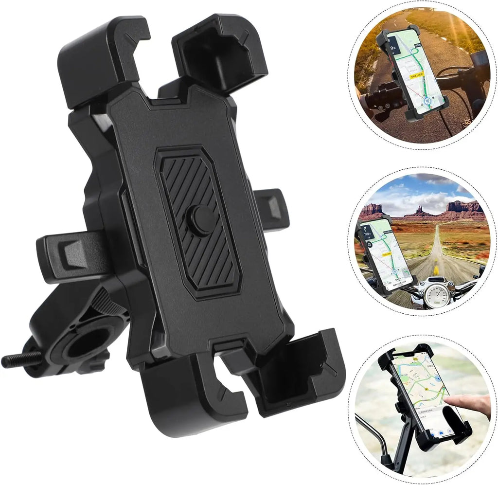 360° Rotatable Bike Phone Mount – Anti-Vibration Holder