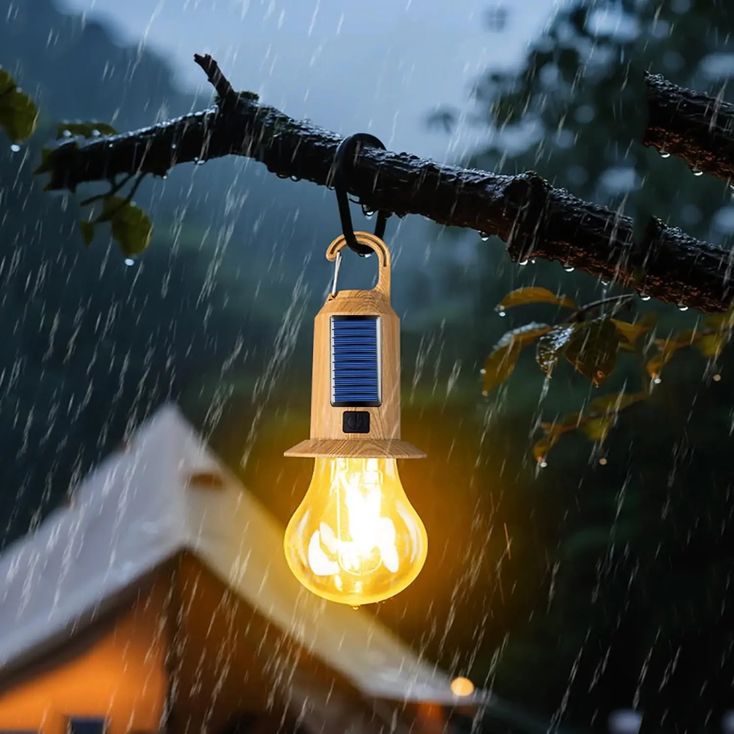 Solar & USB LED Camping Lantern | Remote Control, 1–4 Pack