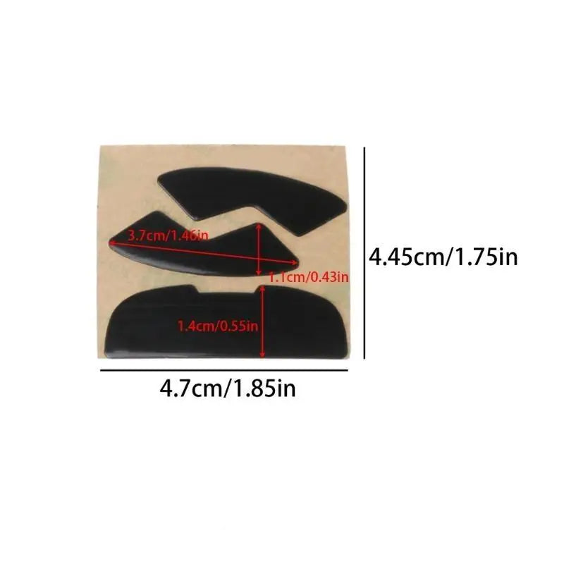 652F 2 Sets Mouse Feet Pads Skates G300 G300S Wireless Sticker Zpaxo