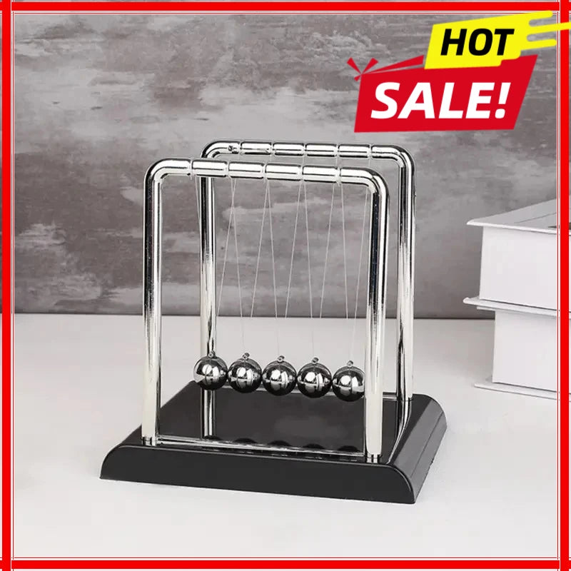 Newton's Cradle Pendulum Balls – Desk Decor & Physics Toy Physics Desk Toy Zpaxo