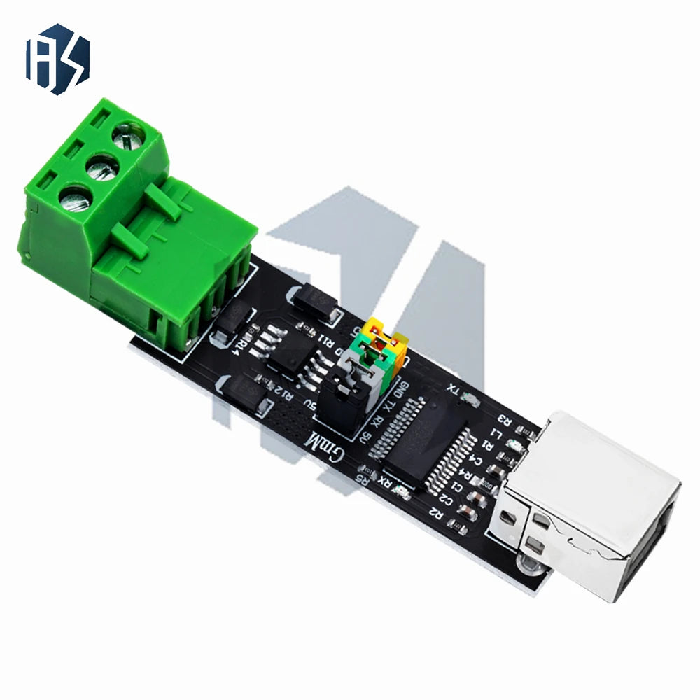 USB TTL RS485 Converter Module 3 3V 5V Dual Voltage Serial Adapter Zpaxo