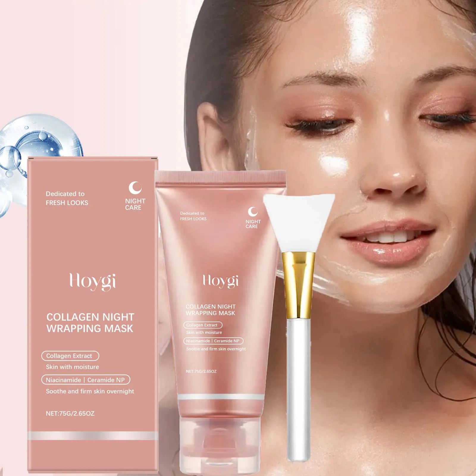 Hoygi Collagen Peel-Off Face Mask – Firming & Hydrating Peel-Off Face Mask Zpaxo