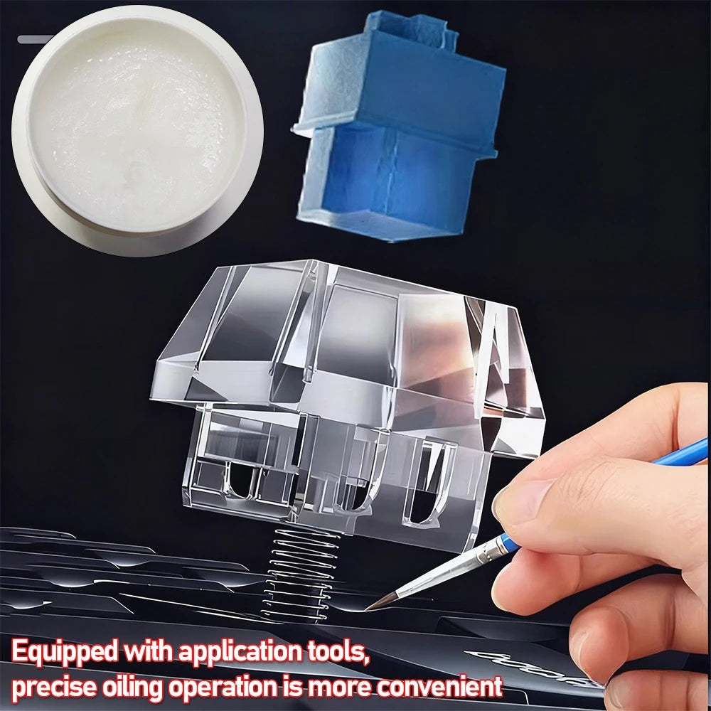 Keyboard Lube Switch Lube Grease Oil 100/200g for Mechanical Keycap Keyboard Stabilizer Lubricant Switche Axes Positioning Axes Zpaxo