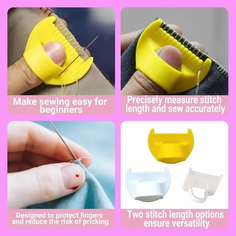 DIY Sewing Guide Template Kit for Consistent Stitches – 3mm Spacing Precision Sewing Tool for Fabric Embroidery & Leathercraft Zpaxo
