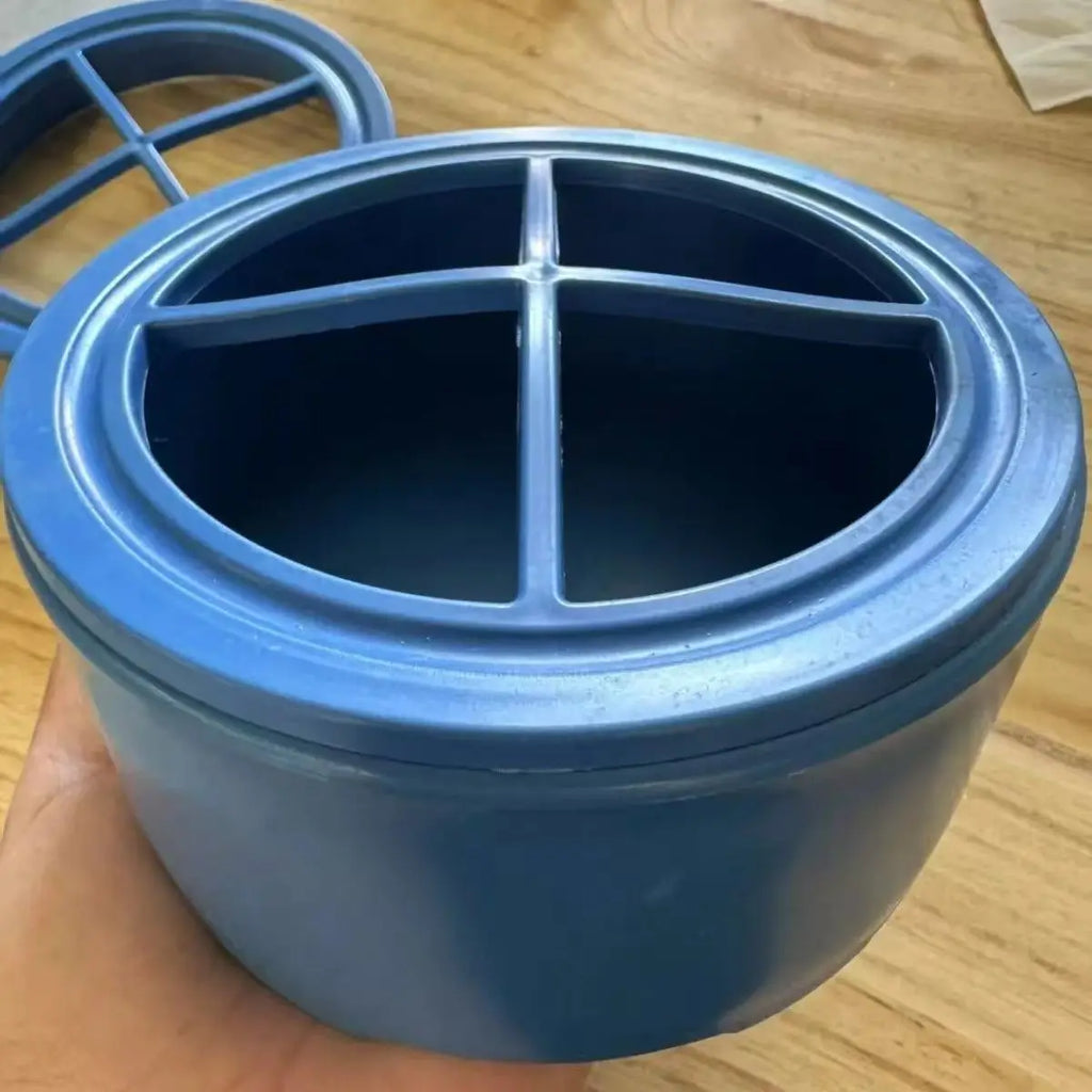 Anti-scatter Bird Pigeon Food Bowl Cover Parrot Feeder Dish