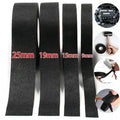 Car Cable Harness Wiring Fabric Loom Electrical Heat Tape Resistant Wiring Bundle Tape Coroplast Adhesive Automotive Cloth Tape Zpaxo 19mmx25M