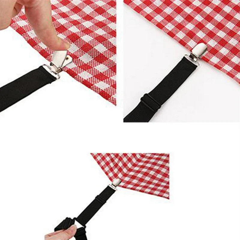 Lot Bed Sheet Fasteners Holder Gadgets Organizer Mattress Cover Clip