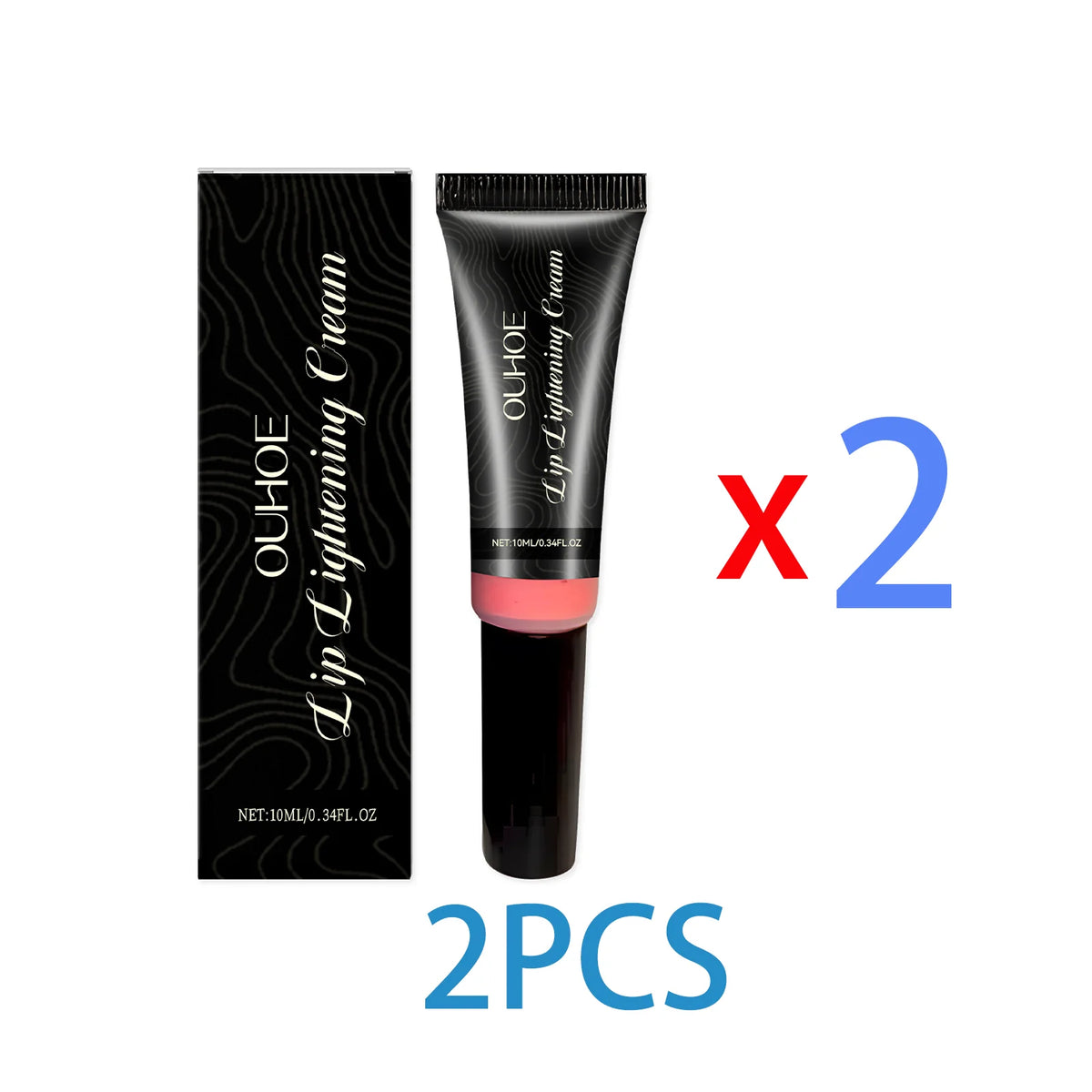 Lip Brightening Balm Moisturizing Care Long Lasting Hydration Smooth Lip Non Drying Non Irritating Safe for Dry Chapped Lip 10ml Zpaxo 2PCS